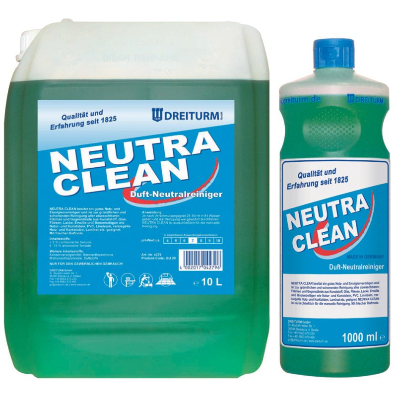 DREITURM nettoyant multi-usage neutralisant les odeurs NEUTRA CLEAN, 1 litre